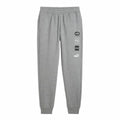 Adult's Tracksuit Bottoms Puma Power Graphic Sweatpants Grey Men-0