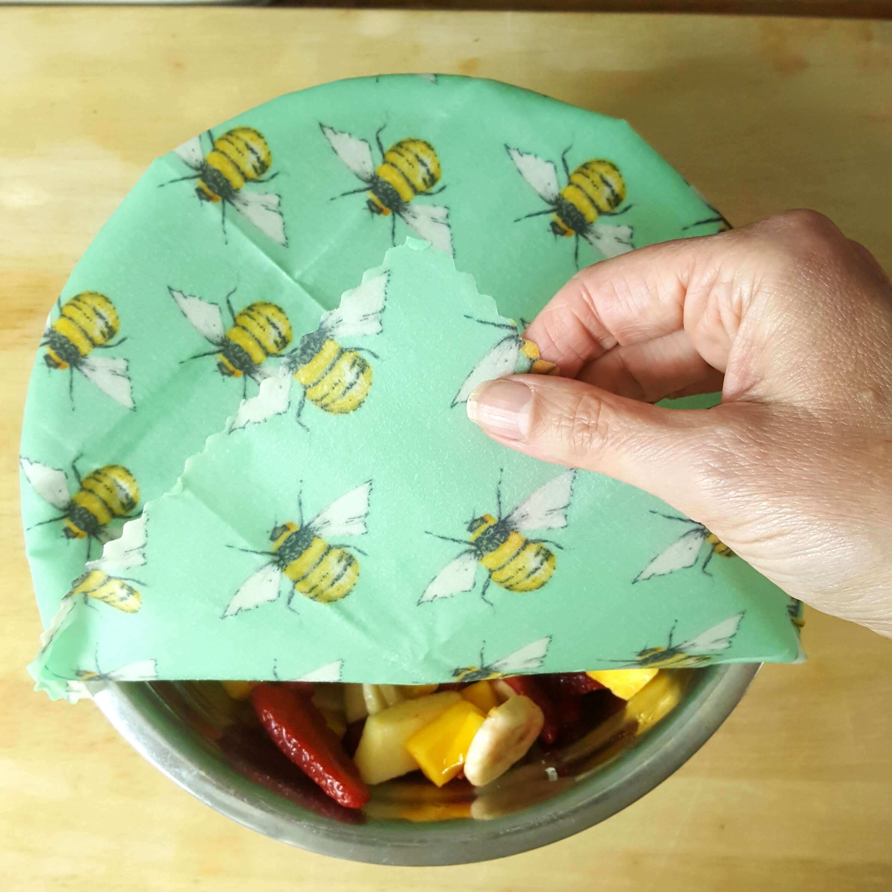 *Set of 3 Handmade Beeswax Wraps | Wings