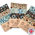 *British Beeswax Set of 3 Handmade Beeswax Wraps | William Morris