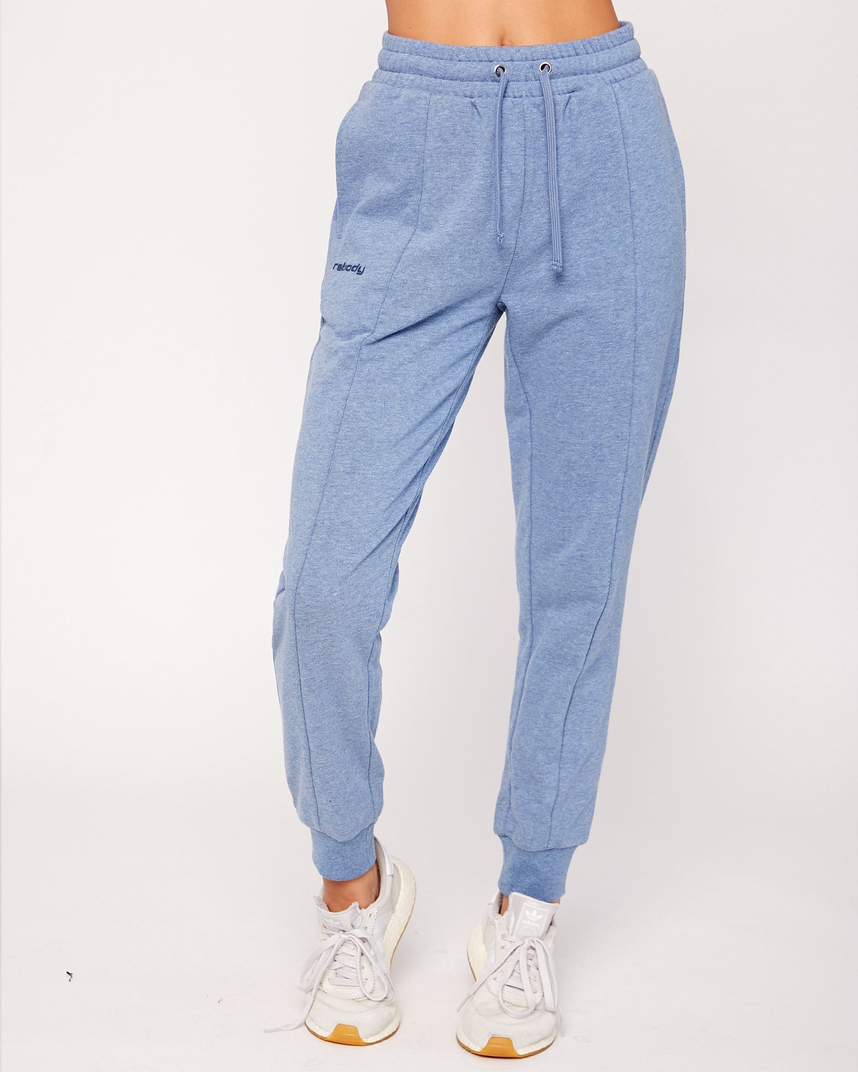 Rebody Pintuck French Terry Sweatpants-4