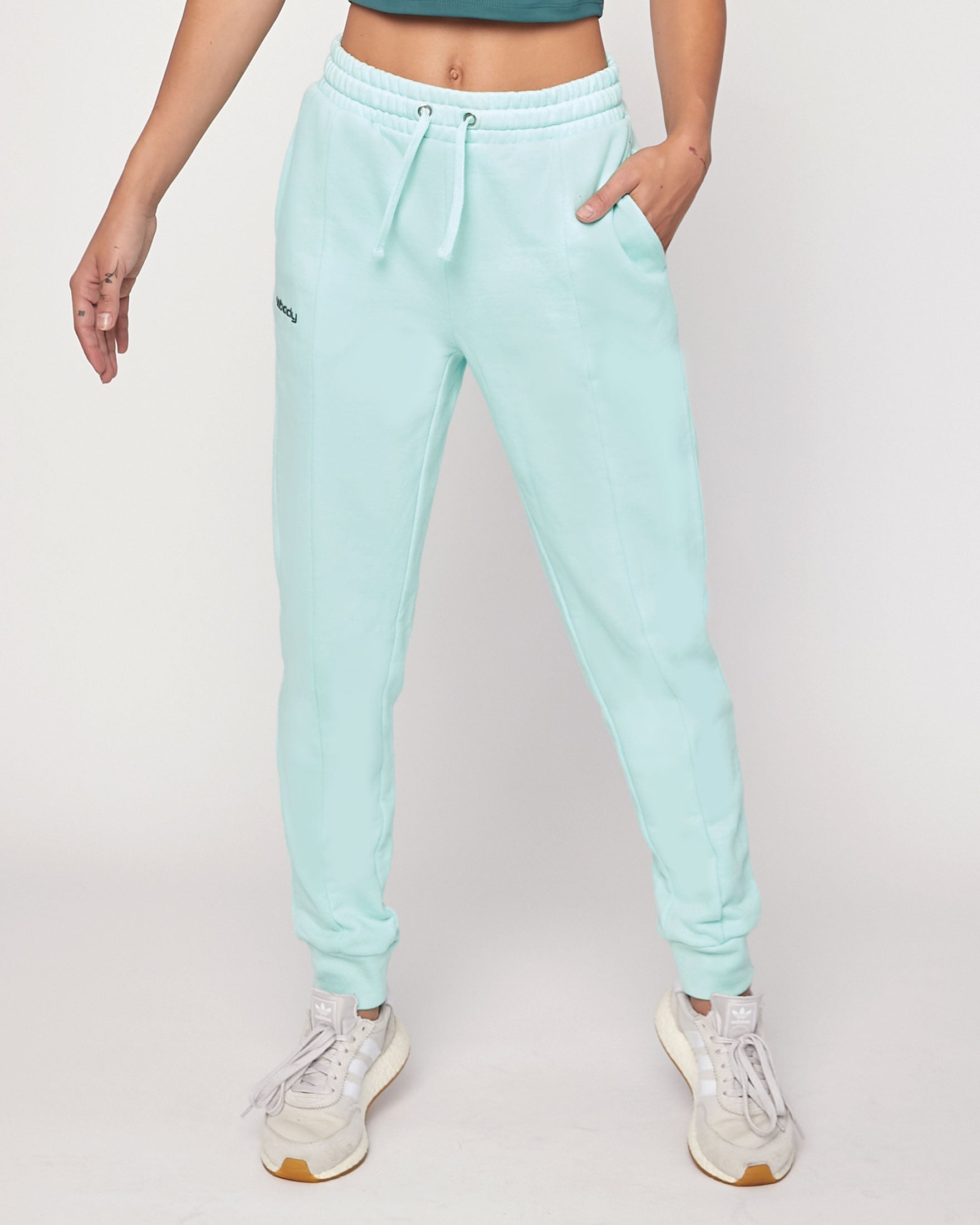 Rebody Pintuck French Terry Sweatpants-0