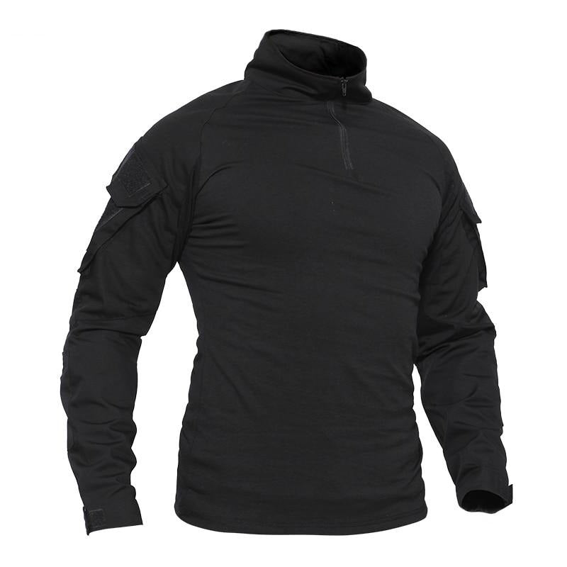 T-shirts Men Navy Military Tactical T-shirts Long Sleeve Combat Army tshirts Quick Dry Multicam Airsoft Man Top Tees